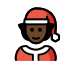 1F9D1 1F3FF 200D 1F384 Smiley – OpenMoji