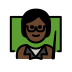 1F9D1 1F3FF 200D 1F3EB Smiley – OpenMoji
