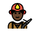 1F9D1 1F3FF 200D 1F692 Smiley – OpenMoji