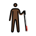 1F9D1 1F3FF 200D 1F9AF 200D 27A1 FE0F Smiley – OpenMoji