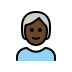 1F9D1 1F3FF 200D 1F9B3 Smiley – OpenMoji