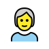 1F9D1 200D 1F9B3 Smiley – OpenMoji