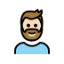 1F9D4 1F3FB 200D 2642 FE0F Smiley – OpenMoji