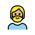 1F9D4 1F3FC Smiley – OpenMoji