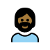 1F9D4 1F3FE Smiley – OpenMoji