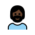 1F9D4 1F3FF Smiley – OpenMoji