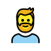 1F9D4 200D 2642 FE0F Smiley – OpenMoji