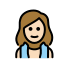 1F9D6 1F3FB 200D 2640 FE0F Smiley – OpenMoji