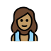 1F9D6 1F3FD 200D 2640 FE0F Smiley – OpenMoji