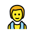 1F9D6 200D 2642 FE0F Smiley – OpenMoji