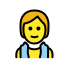 1F9D6 Smiley – OpenMoji