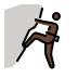 1F9D7 1F3FF Smiley – OpenMoji