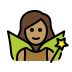 1F9DA 1F3FD 200D 2640 FE0F Smiley – OpenMoji