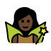 1F9DA 1F3FF 200D 2640 FE0F Smiley – OpenMoji