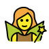 1F9DA 200D 2640 FE0F Smiley – OpenMoji
