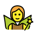 1F9DA Smiley – OpenMoji