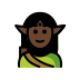 1F9DD 1F3FF Smiley – OpenMoji