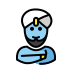 1F9DE 200D 2642 FE0F Smiley – OpenMoji