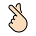 1FAF0 1F3FB Smiley – OpenMoji