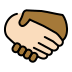 1FAF1 1F3FB 200D 1FAF2 1F3FE Smiley – OpenMoji