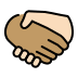 1FAF1 1F3FD 200D 1FAF2 1F3FB Smiley – OpenMoji