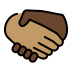 1FAF1 1F3FD 200D 1FAF2 1F3FF Smiley – OpenMoji