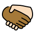 1FAF1 1F3FE 200D 1FAF2 1F3FB Smiley – OpenMoji