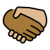 1FAF1 1F3FE 200D 1FAF2 1F3FC Smiley – OpenMoji