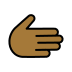 1FAF1 1F3FE Smiley – OpenMoji