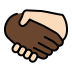 1FAF1 1F3FF 200D 1FAF2 1F3FB Smiley – OpenMoji