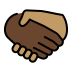1FAF1 1F3FF 200D 1FAF2 1F3FD Smiley – OpenMoji