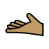 1FAF4 1F3FD Smiley – OpenMoji