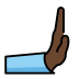 1FAF8 1F3FF Smiley – OpenMoji