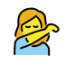E0AD 200D 2640 FE0F Smiley – OpenMoji