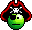 Smiley Emoticons Pirate2 Neutral Smiley – Pirat