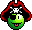 Smiley Emoticons Pirate2 Razz Smiley – Pirat