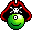 Smiley Emoticons Pirate Alien Smiley – Pirat