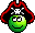 Smiley Emoticons Pirate Rolleyes Smiley – Pirat