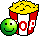 Smiley Emoticons Popcorn Smiley – Popcorn