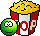 Smiley Emoticons Popcorn2 Smiley – Popcorn