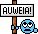 Auweia Smiley – Schilder