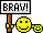 Brav Smiley – Schilder