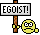 Egoist Smiley – Schilder