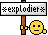 Explodier Smiley – Schilder