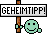 Geheimtipp Smiley – Schilder