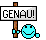 Genau Smiley – Schilder
