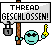 Geschlossen Smiley – Schilder
