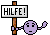 Hilfe Smiley – Schilder