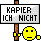 Nocheck Smiley – Schilder