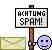 Obacht Spam Smiley – Schilder